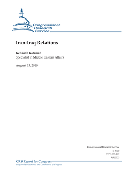 Iran-Iraq Relations