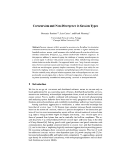 Corecursion and Non-Divergence in Session Types