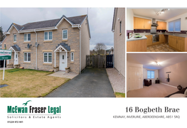 16 Bogbeth Brae, Kemnay, Inverurie, Aberdeenshire, AB51 5RQ.Indd