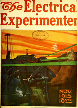 The Electrical Experimenter" When Writ,, G to Advertisers