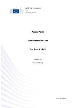 Access Point Administration Guide Domibus