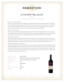 SEB 15 Cherryblock