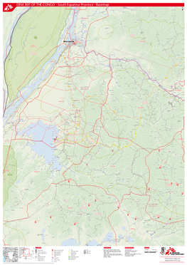 DEM. REP. of the CONGO - South Equateur Province - Basemap Libanga Iri LOLANGA Libanga Ng MAMPOKO HZ Bombindju Bosukela Boso-Pandjaka Ikelemba