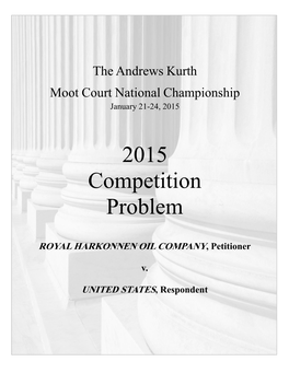 2015 Championship Problem