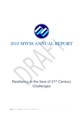 2019 Mwss Annual Report
