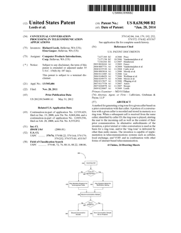 (12) United States Patent (10) Patent No.: US 8,638,908 B2 Leeds Et Al