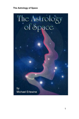 The Astrology of Space