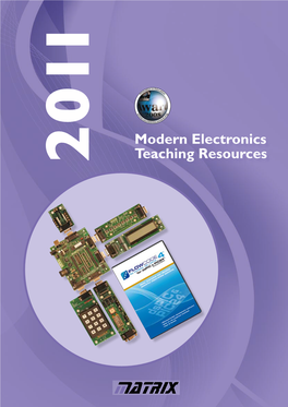 Modern Electronics Teaching Resources