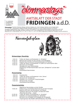 FRIDINGEN A.D.D