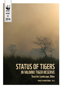 In Valmiki Tiger Reserve Terai Arc Landscape, Bihar Phase IV Monitoring - 2013 © Kamlesh K