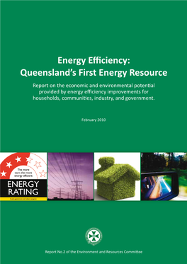 Energy Efficiency: Queensland's First Energy Resource