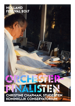 PROGRAMMA DI 20.6 PROGRAMME TUE 20.6 Karlheinz Stockhausen (1928-2007) Aanvang Starting Time NEBADON (2007) 20:30 8.30 Pm (17