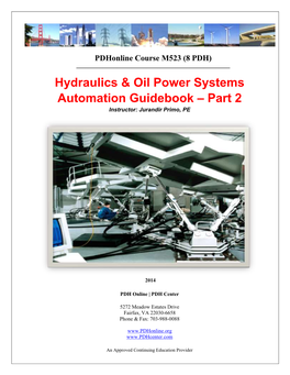 Hydraulics & Oil Power Systems Automation Guidebook