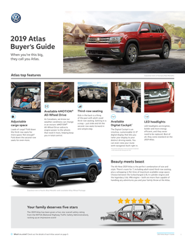 2019 VW Atlas