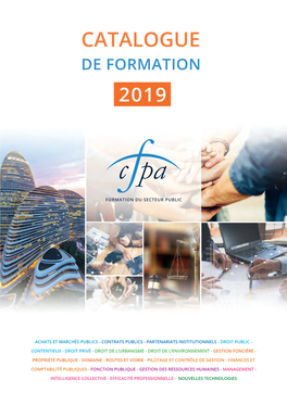 Catalogue De Formation 2019