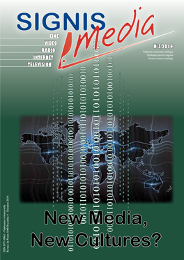 New Media, New Cultures?