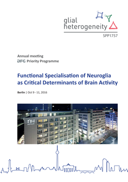 Functional Specialisation of Neuroglia As Critical Determinants of Brain Activity