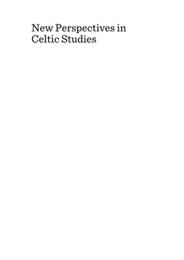 New Perspectives in Celtic Studies