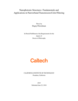 Fundamentals and Applications in Narrowband Transmission Color Filtering