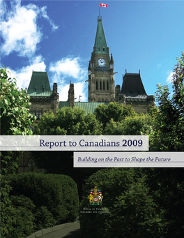 Report to Canadians 2009