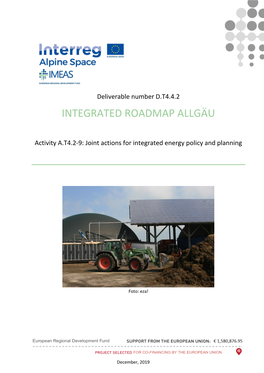 Integrated Roadmap Allgäu