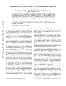 Orbifold Branes in String/M-Theory and Their Cosmological Applications