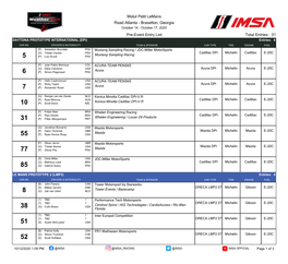 Motul Petit Lemans Road Atlanta