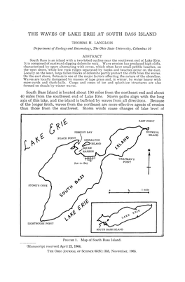 The Waves of Lake Erie at South Bass Island