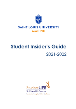 Student Insider's Guide