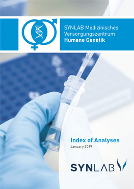 Of Analyses January 2019 Imprint