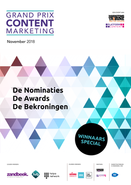 De Nominaties De Awards De Bekroningen