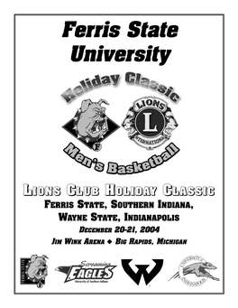 Lions Club Holiday Classic Media Packet