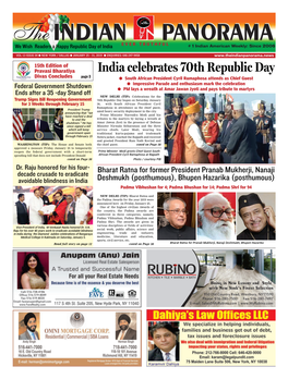 India Celebrates 70Th Republic