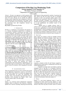 International Journal for Scientific Research & Development