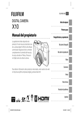 FUJIFILM Y Del Software Suministrado