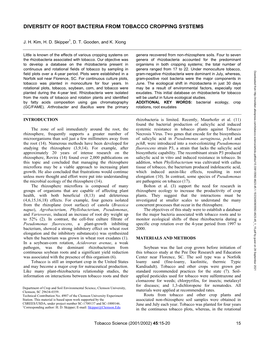 Predicting Changes in the Concentrations