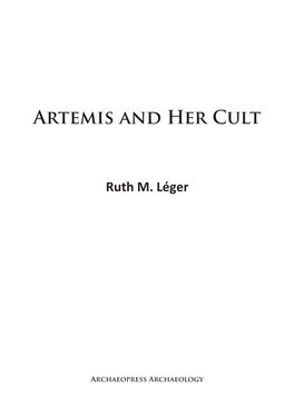 Artemis and Her Cult