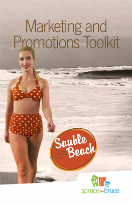 Sauble Beach Marketing and Promotions Toolkit