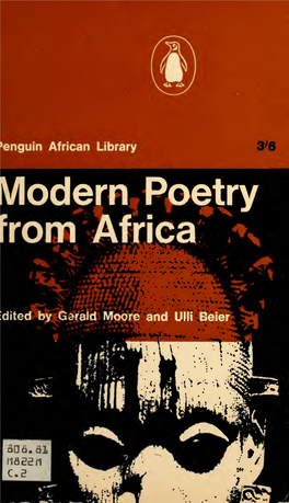 Modern Poetry from Africa