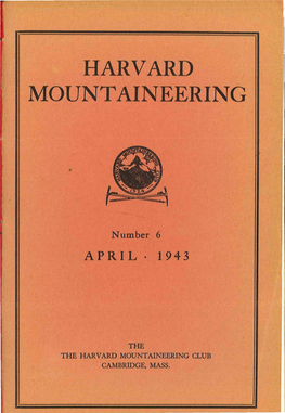 Harvard Mountaineering 6