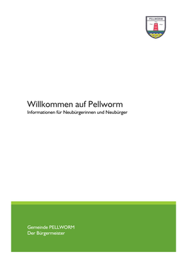 Willkommen Auf Pellworm Informationen Für Neubürgerinnen Und Neubürger