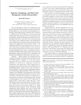 Iverson, J.B. 1998. Molecules, Morphology, and Mud Turtle