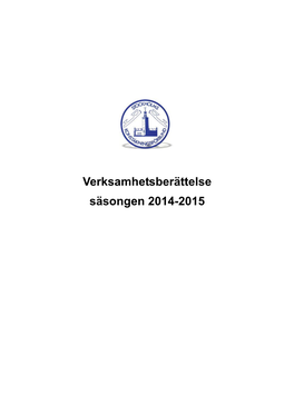 Årsberättelse 2002-2003 För Utbildningsverksamheten