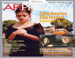 AFI Preview #05: September 18–October 28, 2003