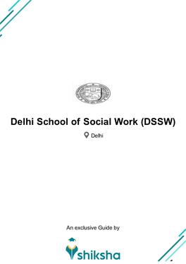 Delhi School of Social Work (DSSW)