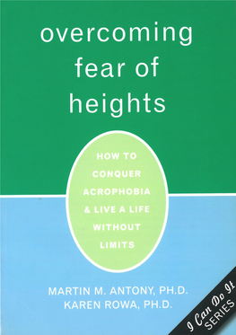 Overcoming Fear of Heights by Antony