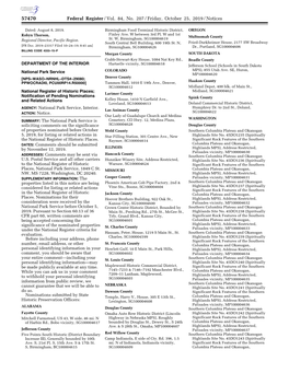 Federal Register/Vol. 84, No. 207/Friday, October 25, 2019/Notices