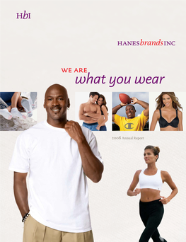 Hanesbrands 2008 Annual Report