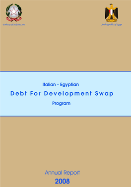 Italian - Egyptian Debt for Development Swap Programme