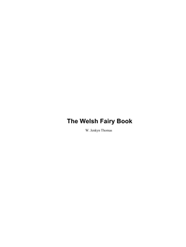 The Welsh Fairy Book